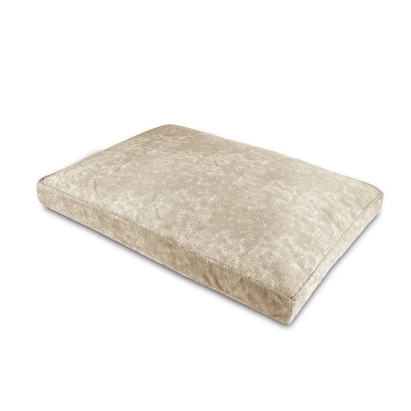 Canine Creations Pillow Ortho Rectangle Dog Bed - M - Tan