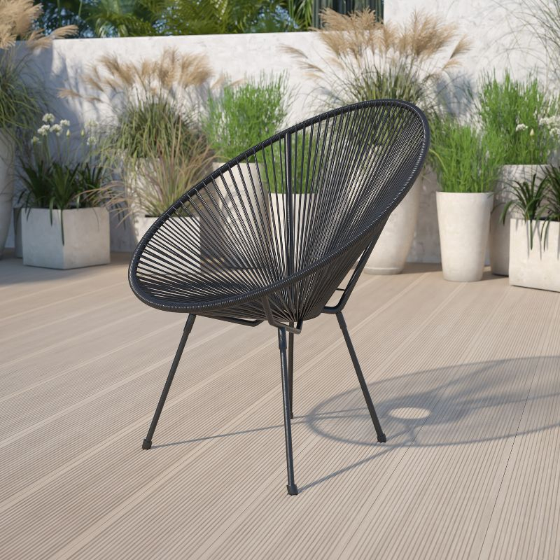 Emma and Oliver Papasan Bungee Lounge Chair