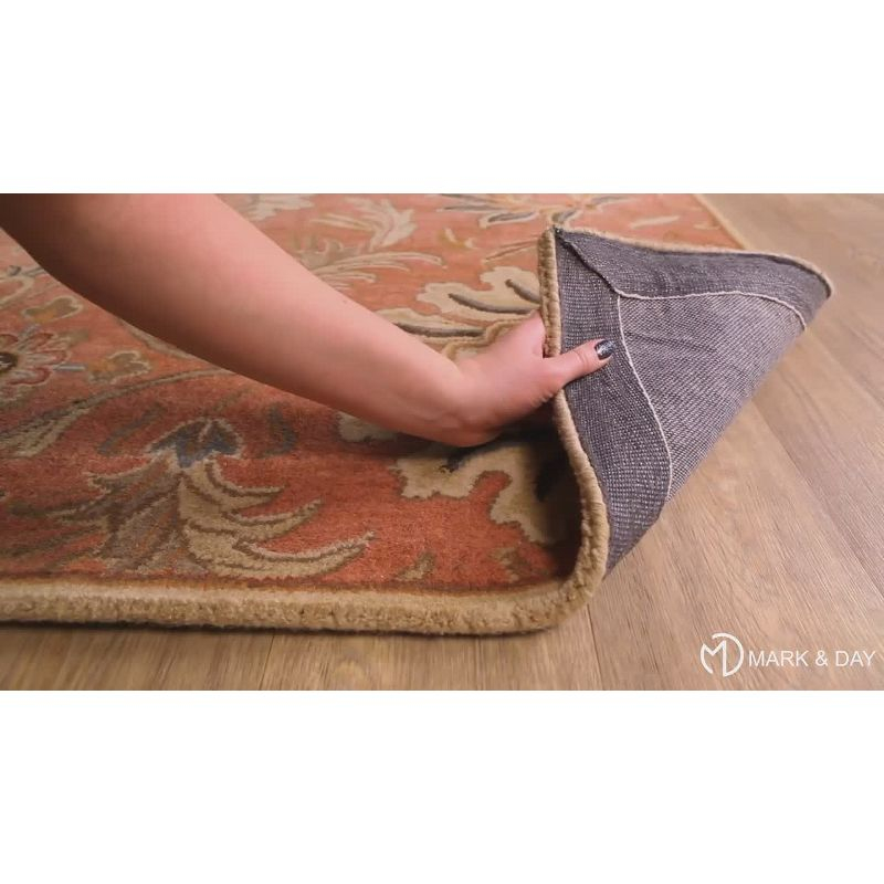 Mark & Day Lyon 5'x8' Rectangle Tufted Indoor Area Rugs Dark Brown