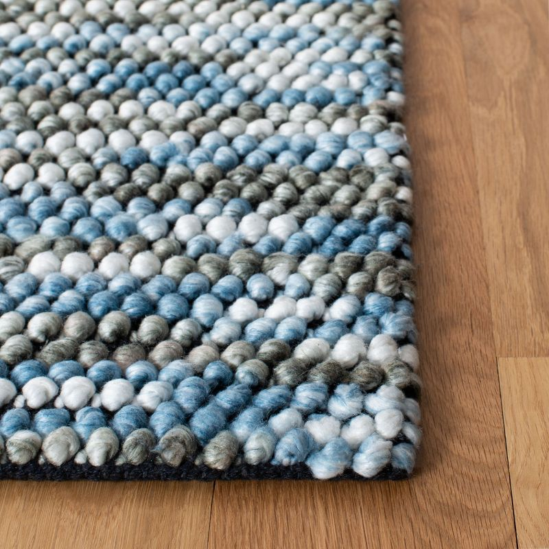 Natura NAT551 Hand Tufted Indoor Area Rug - Blue/Ivory - 8'x10' - Safavieh