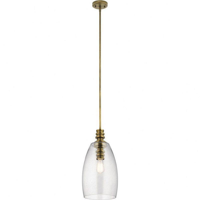 Kichler Lighting Lakum 1 - Light Pendant in  Natural Brass