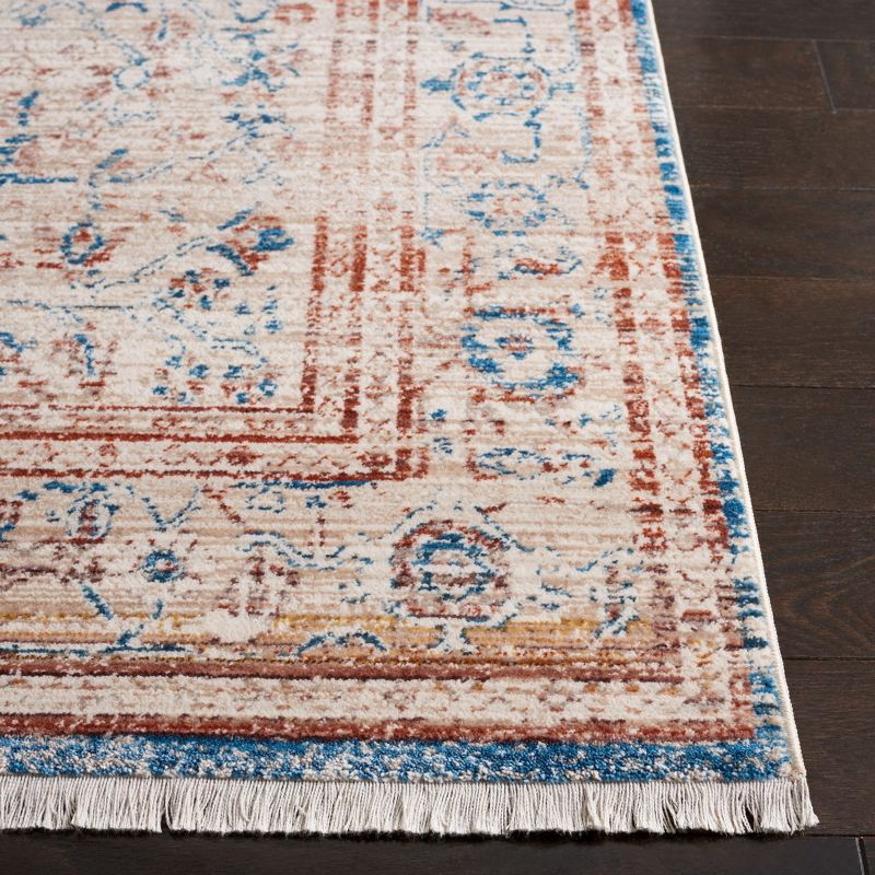 Vintage Persian VTP427 Power Loomed Area Rug - Beige/Rust - 5'x7'6" - Safavieh.