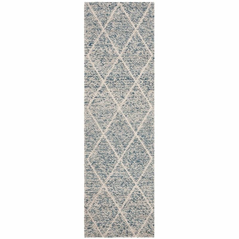 Natura NAT712 Hand Woven Indoor Runner Rug - Ivory/Blue - 2'3"x8' - Safavieh.