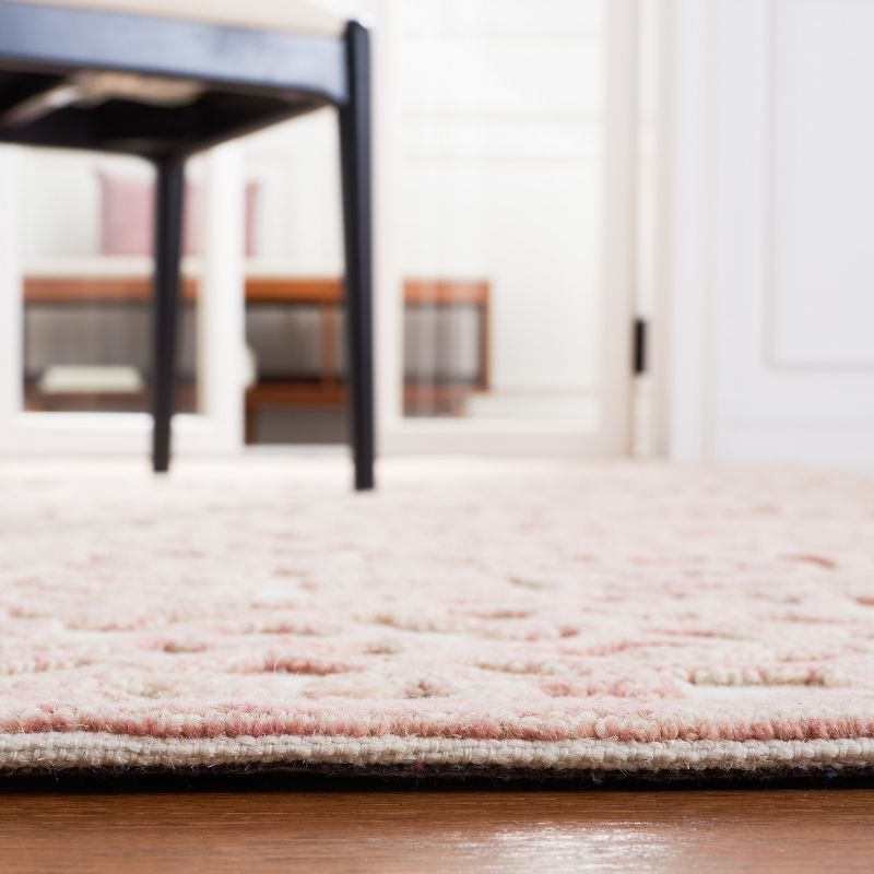 Martha Stewart Trace - MSR3513 - Indoor Hand Tufted Area Rugs - Ivory/Pink - 8'x10'