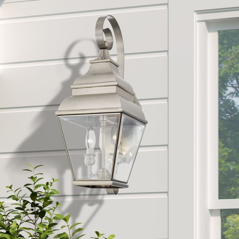 Livex Lighting Exeter 2 - Light Wall Light in  Brushed Nickel