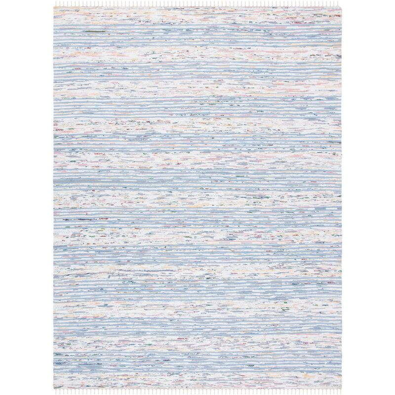 Montauk MTK625 Hand Woven Indoor Area Rug - Blue/Ivory - 8'x10' - Safavieh