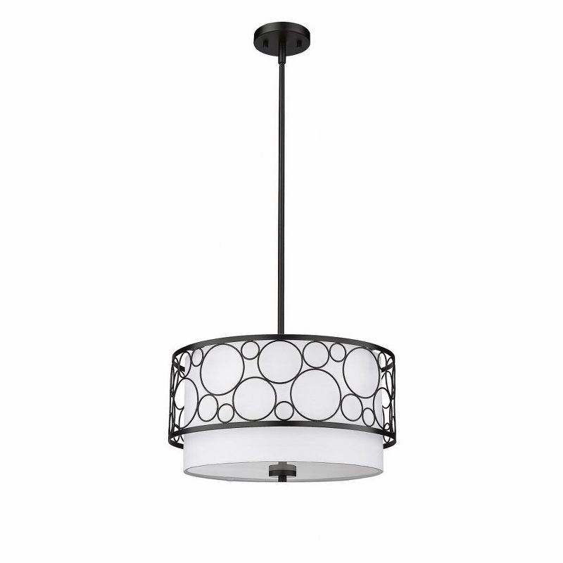 Z-Lite Kendall 3 - Light Pendant in  Matte Black