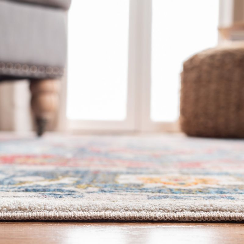 Vintage Persian VTP478 Power Loomed Area Rug - Red/Blue - 3'x5' - Safavieh.