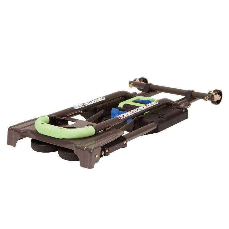 Cosco Shifter Multi-Position Folding Hand Truck and Cart Green: Metal Convertible Dolly, 300 lb Capacity, No Assembly Required