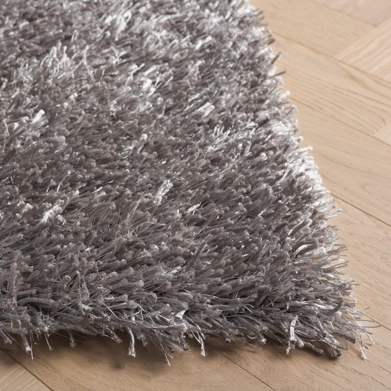 Shag SG531 HAND TUFTED Indoor Area Rug - Grey/Grey - 4'x6' - Safavieh.