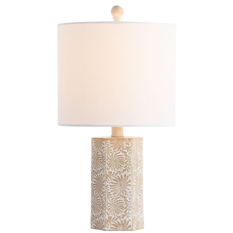 Eliseo Table Lamp - 18.5 Inch Height - TBL4167 - Beige - Safavieh