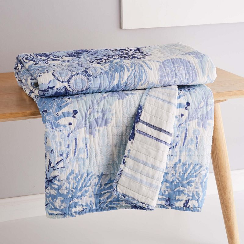 Reef Dream Throw - One Quilted Throw - Levtex Home