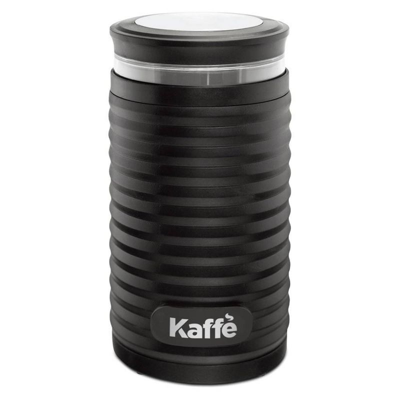 Electric Coffee Blade Grinder - Black (Cleaning Brush Included) NEW ROUND MODEL!: Kaffe, Medium to Extra Fine Grind, 3 Cup Capacity