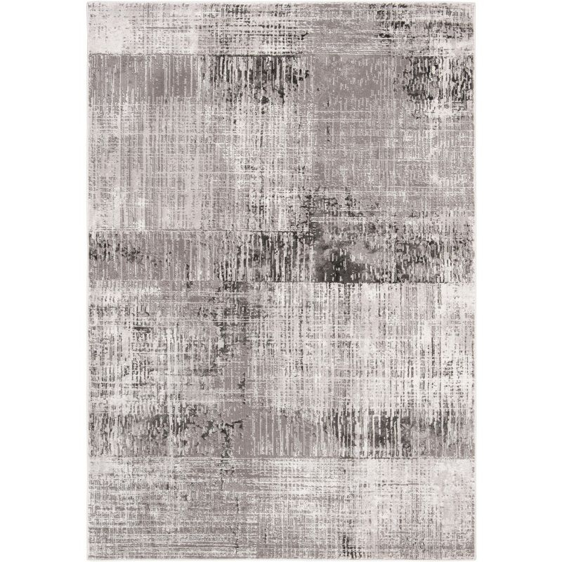 Craft CFT874 Loomed Indoor Area Rug - Grey/Dark Grey - 6'7"x9' - Safavieh