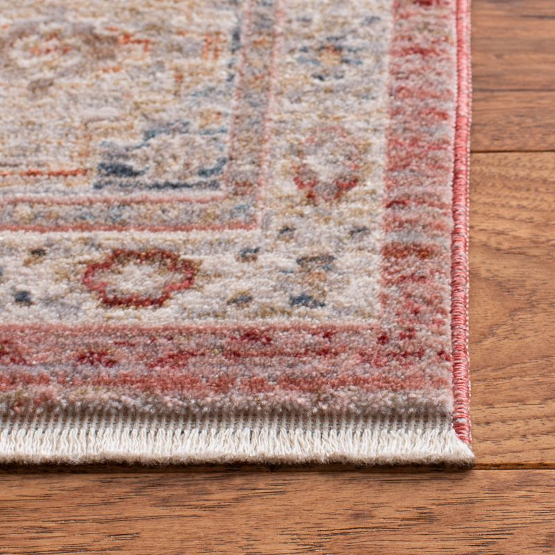 Kenitra KRA692 Power Loomed Area Rug - Pink/Grey - 5'x8' - Safavieh.