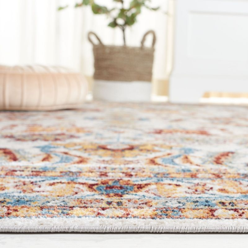 Bayside BAY112 Power Loomed Area Rug - Beige/Blue - 8'x10' - Safavieh.