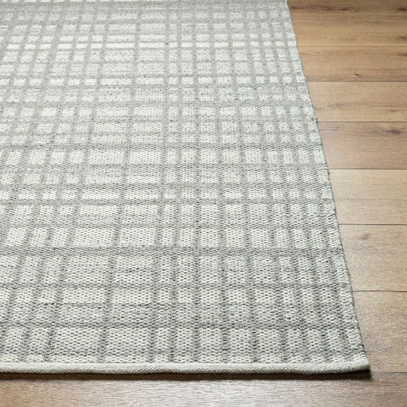 Mark & Day Ishaq 3'6"x5'6" Rectangle Woven Indoor Area Rugs Light Grey