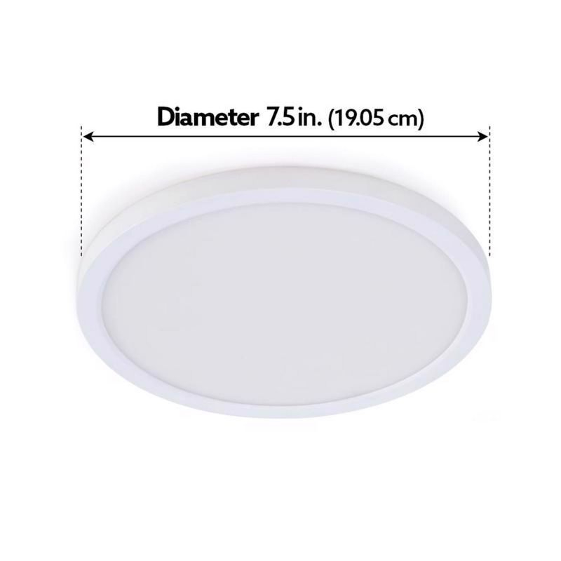 Feit Electric White 5/6 in. W LED Retrofit Recessed Lighting 10.5 W