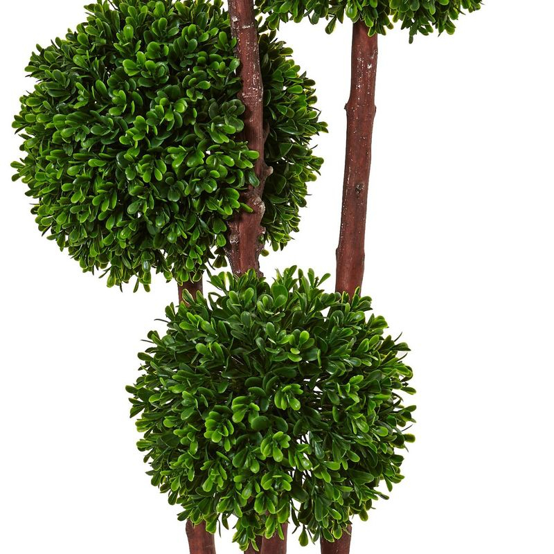 3ft Boxwood Topiary Artificial Tree - Nearly Natural