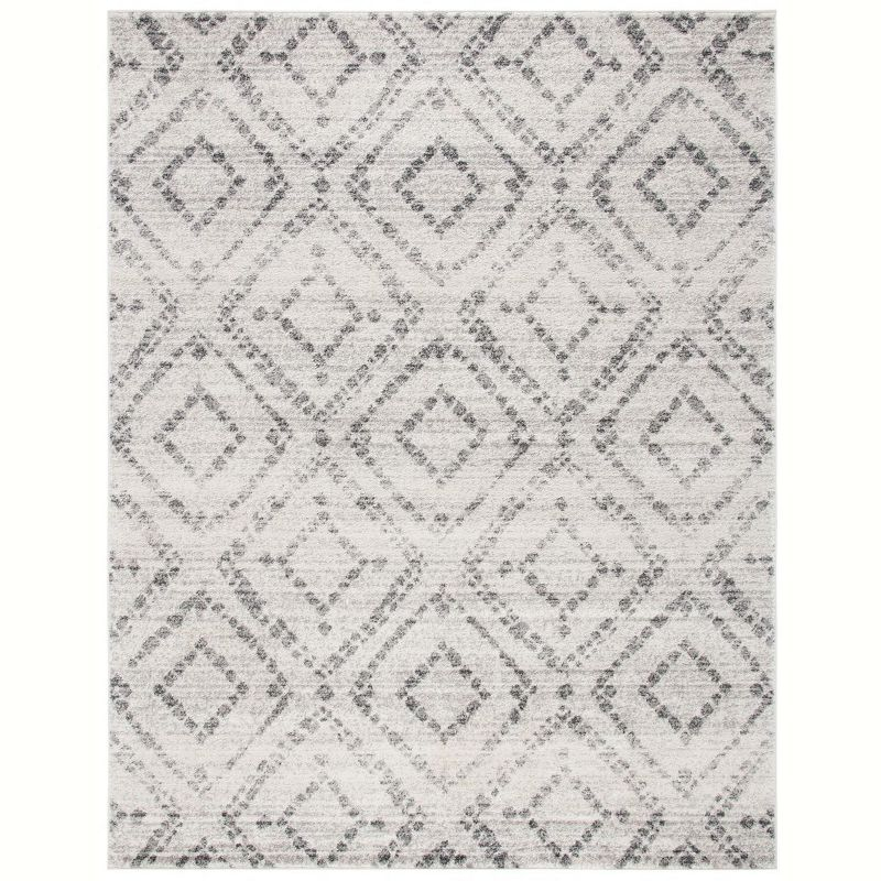 Adirondack ADR131 Machine Made Indoor Area Rug - Light Grey/Grey - 8'x10' - Safavieh