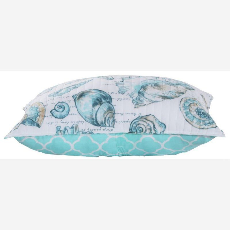 Cruz Microfiber Reversible Pillow Sham Standard 20" x 26" Multicolor by Barefoot Bungalow