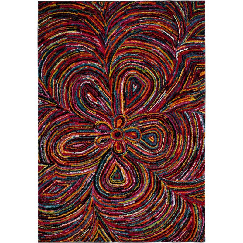 Aruba ARB503 Power Loomed Indoor Accent Rug - Multi - 4'x6' - Safavieh