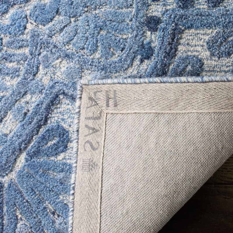 Marquee MRQ110 Hand Tufted Area Rug - Blue/Ivory - 4'x6' - Safavieh.