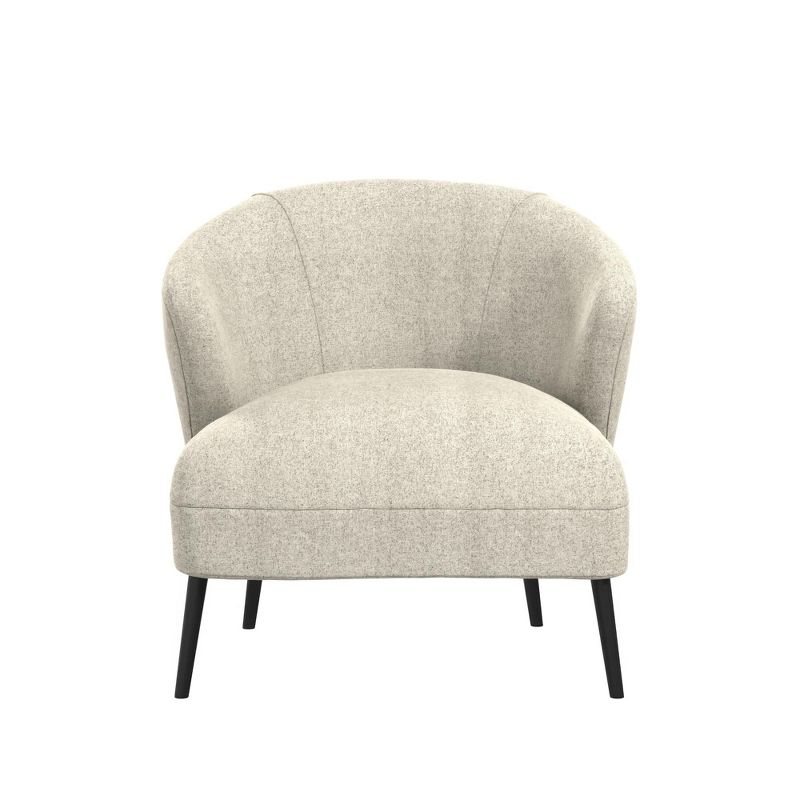 DHP Alice Upholstered Accent Chair, Tan Looped Yarn