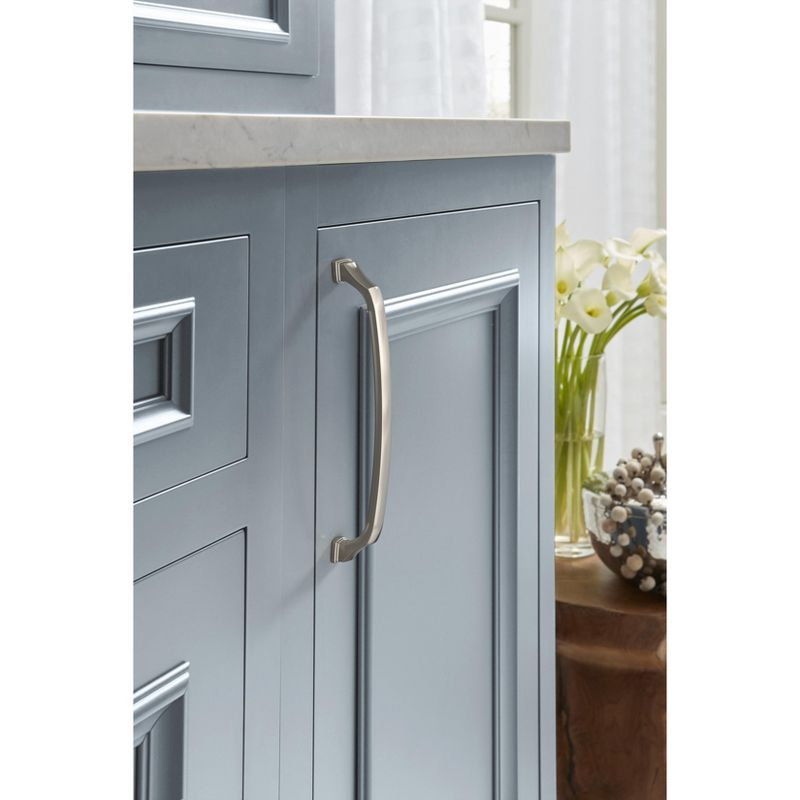 Amerock Revitalize 8 inch (203mm) Center-to-Center Polished Nickel Cabinet Pull