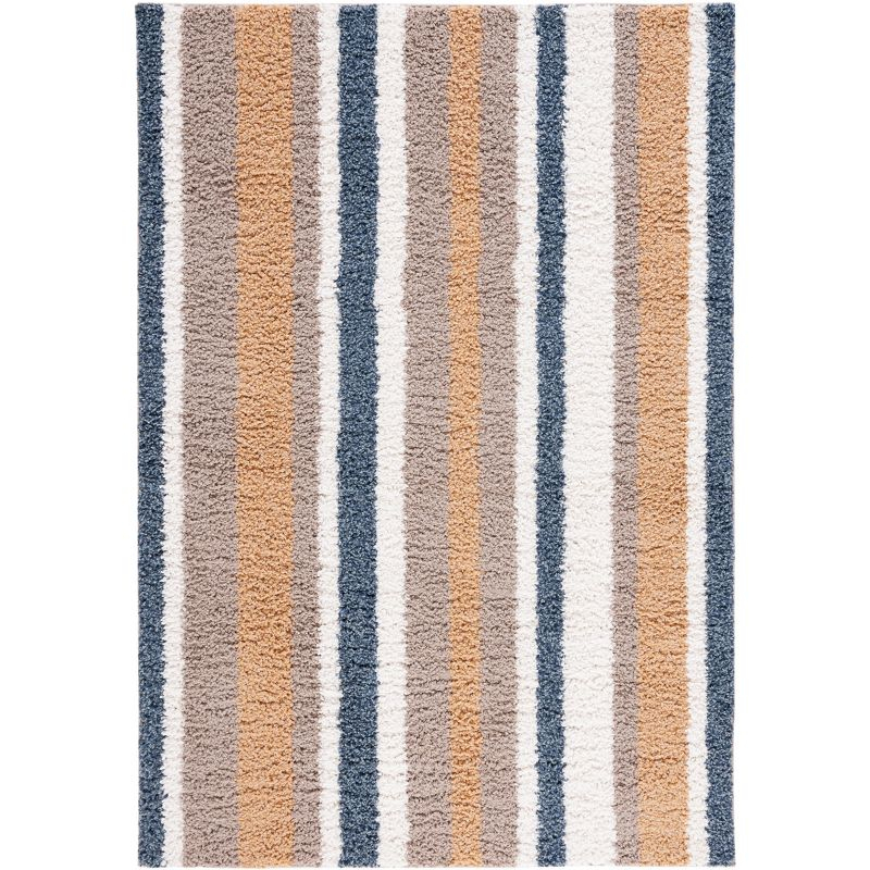 Calico Shag CLC104 Loomed Indoor Area Rug - Taupe/Ivory - 8'x10' - Safavieh