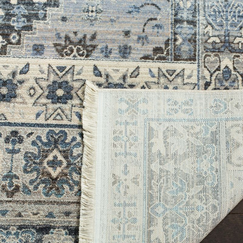 Vintage Persian VTP472 Power Loomed Area Rug - Grey/Blue - 9'x11'7" - Safavieh.