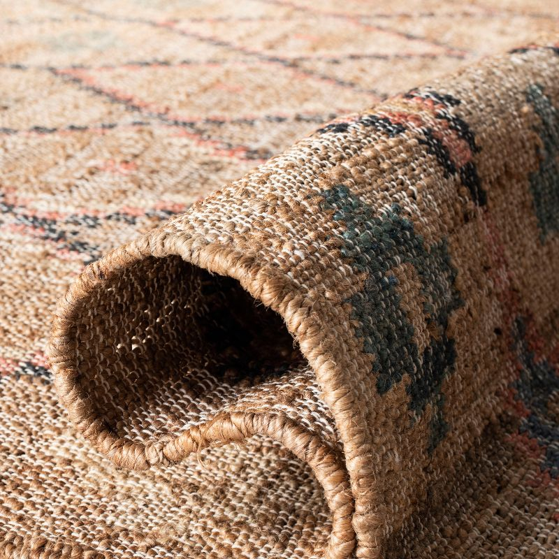 Kilim KLM753 Hand Loomed Accent Rug - Natural/Blue - 2'x3' - Safavieh.