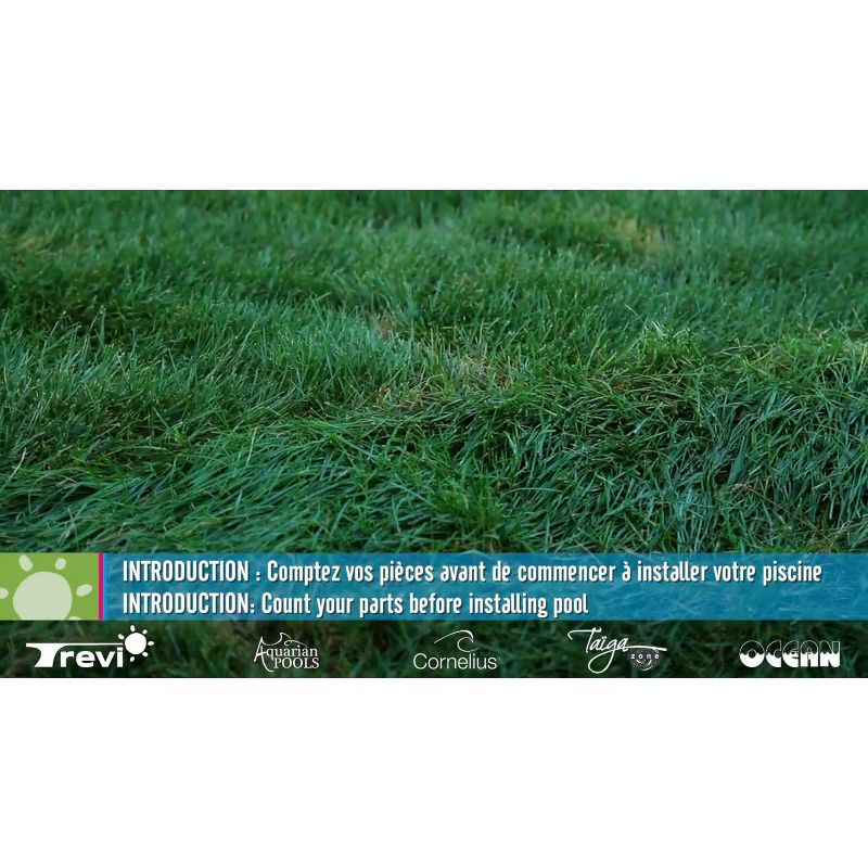 Aquarian Phoenix 18' x 52" Steel Frame Above-Ground Pool Kit, DIY Family Size Backyard Pool with Sand Filter Pump, Ladder, Liner, & Thru-Wall Skimmer