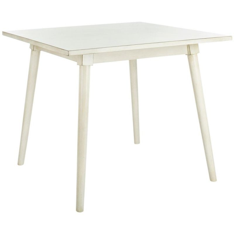 Simone Square Dining Table - DTB9200C - Antique White - Safavieh