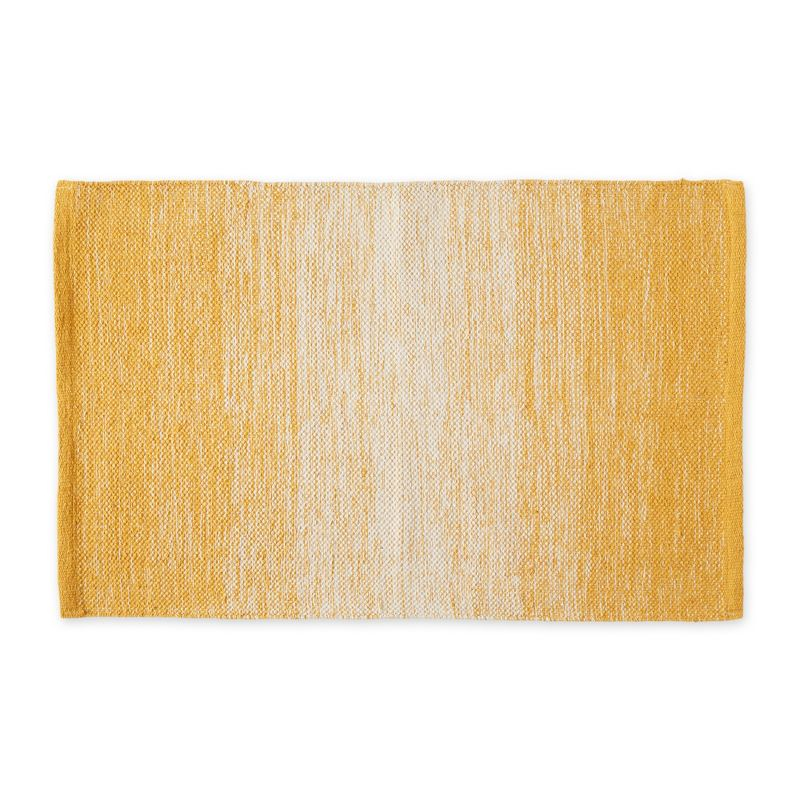 Design Imports Kristin Ombre Stripe Rug - Honey Gold - 2 X 3 Ft