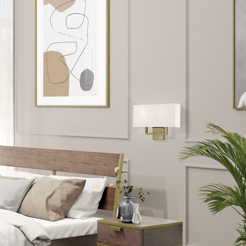 Livex Lighting Pierson 2 - Light Wall Light in  Antique Brass