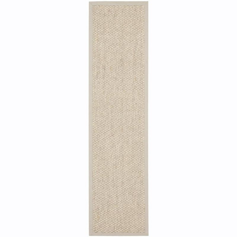 Natural Fiber NF525 Power Loomed Indoor Runner Rug - Marble - 2'6"x10' - Safavieh.