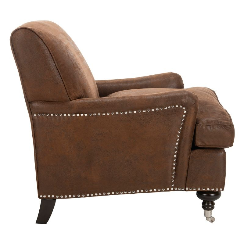 Chloe Club Chair - Brown - Safavieh