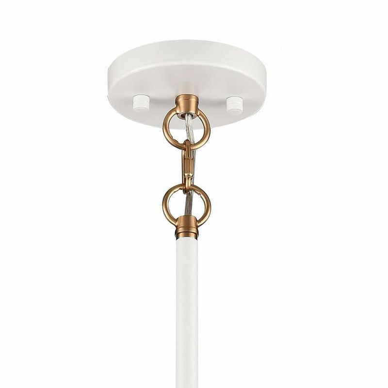 Elk Home Boudreaux 12 - Light Chandelier in  Matte White