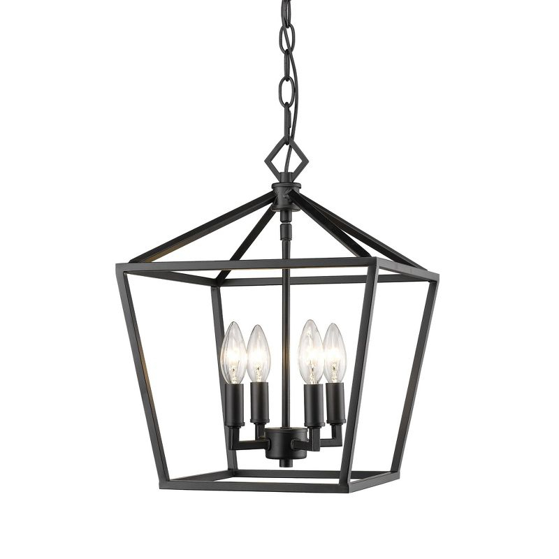 Millennium Lighting Ritner 4 - Light Pendant in  Matte Black