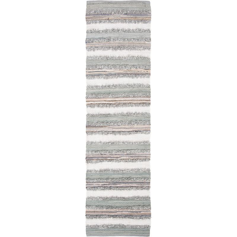 Montauk MTK951 Hand Woven Runner Rug - Grey/Multi - 2'3"x8' - Safavieh.