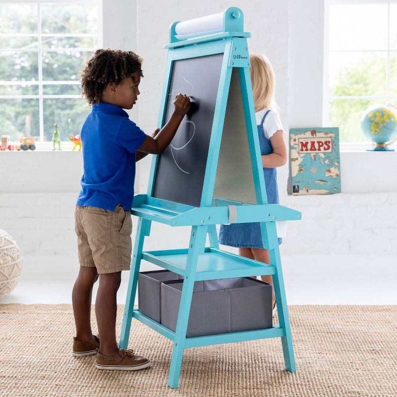 Little Partners Deluxe Art Magnetic Board Easel & Reviews | Wayfair