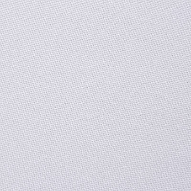 40"x84" No. 918 Light Filtering Semi-Sheer Joshua Heathered Texture Tab Top Curtain Panel White: Transitional Style, Machine Washable