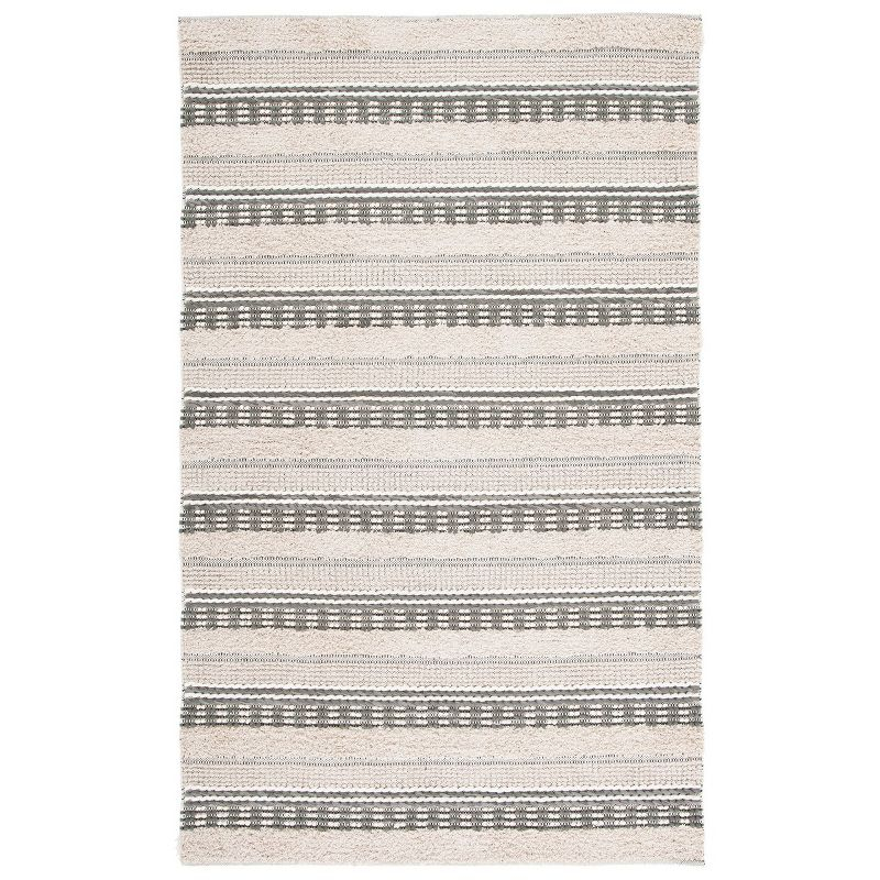 Natura NAT651 Hand Woven Area Rug - Beige/Grey - 8'x10' - Safavieh.