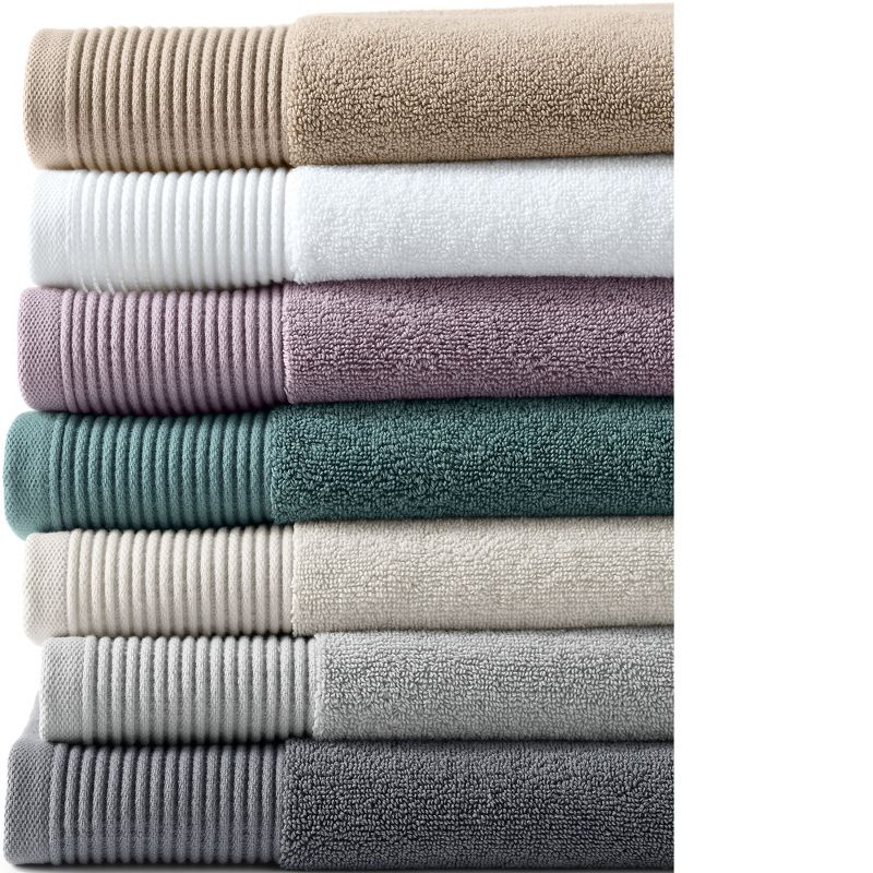 Lands' End Turkish Luxe 6-Piece Towel Set - Assorted Bath Towel Set - Misty Mauve