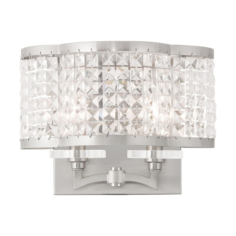 Livex Lighting Grammercy 2 - Light Wall Light in  Brushed Nickel