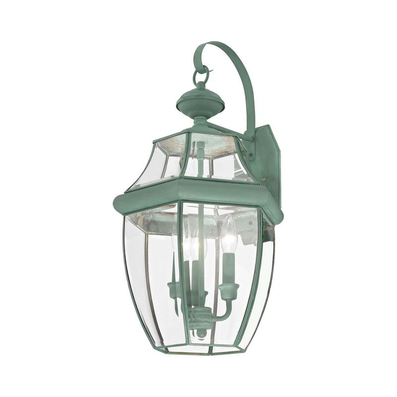 Livex Lighting Monterey 3 - Light Wall Light in  Verdigris