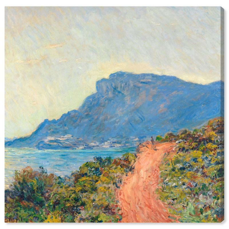 Art Remedy Monet's Monaco Chic Coastal Wall Art, 40" x 40", Gallery Wrapped