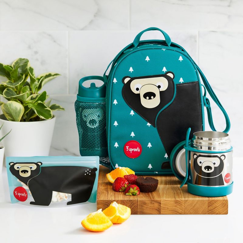 3 Sprouts Kids Lunch Bag - Bear