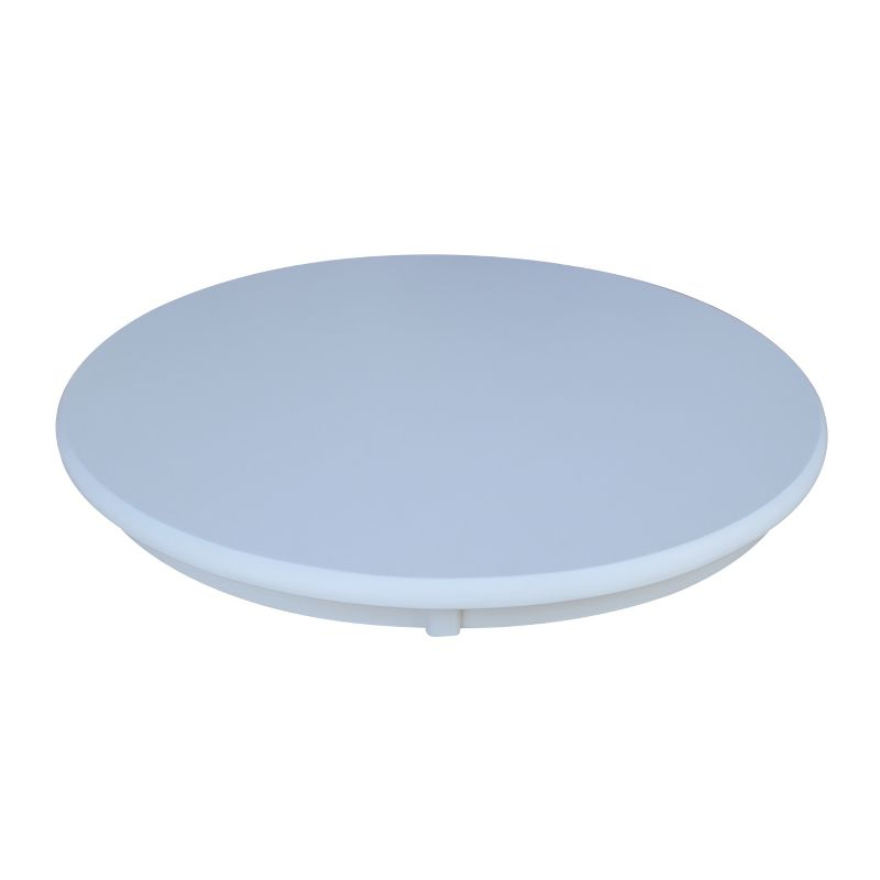 30" Round Top Pedestal Counter Table White – International Concepts: Solid Wood, Kitchen Furniture